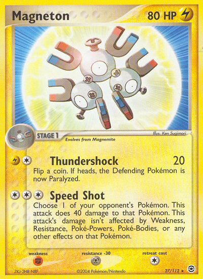 Magneton (27/112) [EX: FireRed & LeafGreen] | North Game Den