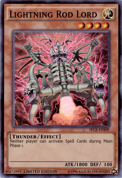 Lightning Rod Lord (SE) [SECE-ENS09] Super Rare | North Game Den