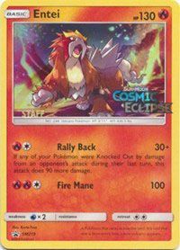 Entei (SM219) (Staff Prerelease Promo) [Sun & Moon: Black Star Promos] | North Game Den