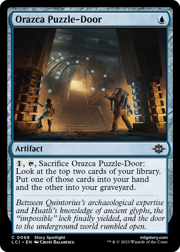 Orazca Puzzle-Door [The Lost Caverns of Ixalan] | North Game Den