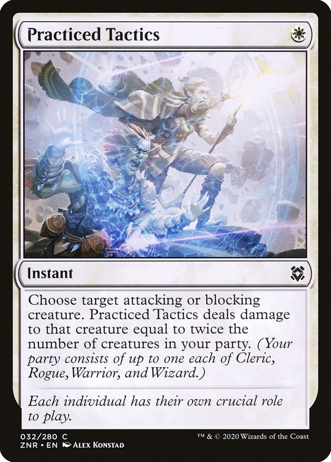 Practiced Tactics [Zendikar Rising] | North Game Den