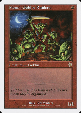 Mons's Goblin Raiders [Starter 1999] | North Game Den