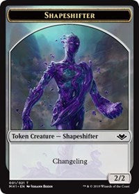 Shapeshifter (001) // Squirrel (015) Double-sided Token [Modern Horizons Tokens] | North Game Den