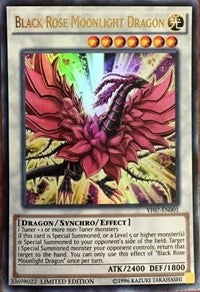 Black Rose Moonlight Dragon [YF07-EN001] Ultra Rare | North Game Den