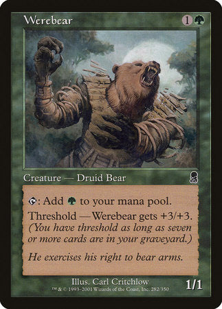 Werebear [Odyssey] | North Game Den