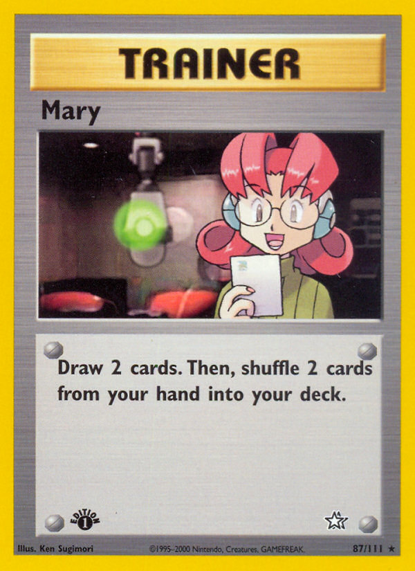 Mary (87/111) [Neo Genesis 1st Edition] | North Game Den