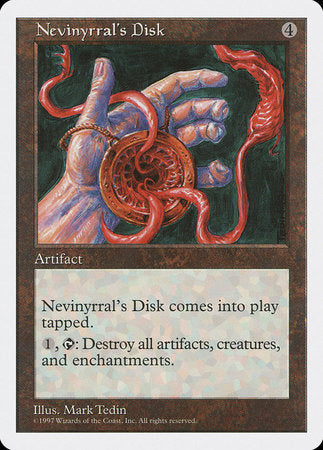 Nevinyrral's Disk [Fifth Edition] | North Game Den