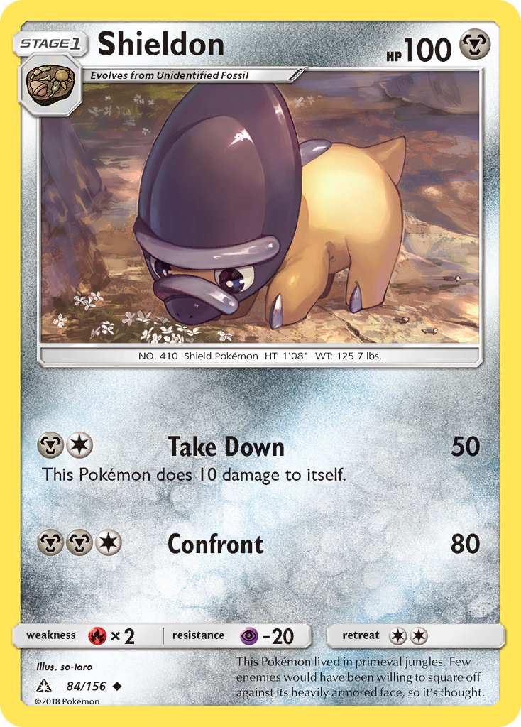 Shieldon (84/156) [Sun & Moon: Ultra Prism] | North Game Den