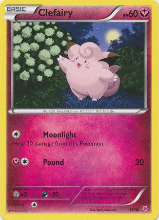 Clefairy (19/30) [XY: Trainer Kit 1 - Wigglytuff] | North Game Den