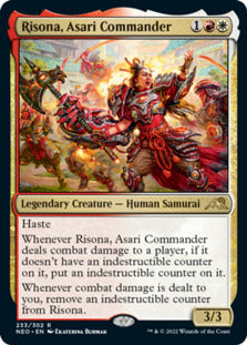 Risona, Asari Commander [Kamigawa: Neon Dynasty] | North Game Den