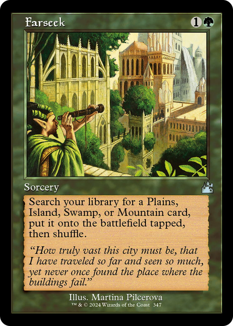 Farseek (Retro Frame) [Ravnica Remastered] | North Game Den