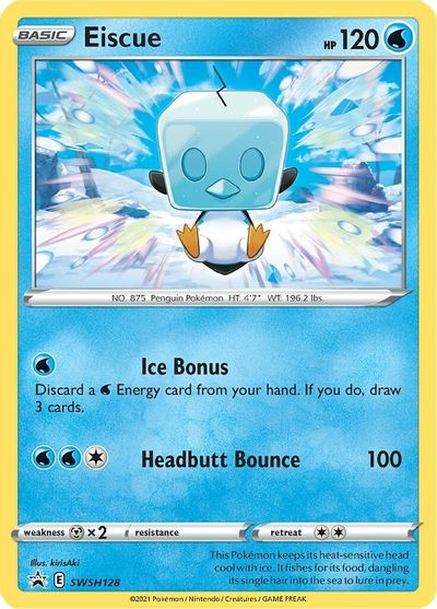 Eiscue (SWSH128) [Sword & Shield: Black Star Promos] | North Game Den