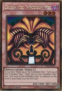 Exodia the Forbidden One [PGL2-EN026] Gold Rare | North Game Den