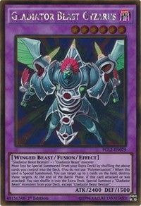 Gladiator Beast Gyzarus [PGL2-EN079] Gold Rare | North Game Den