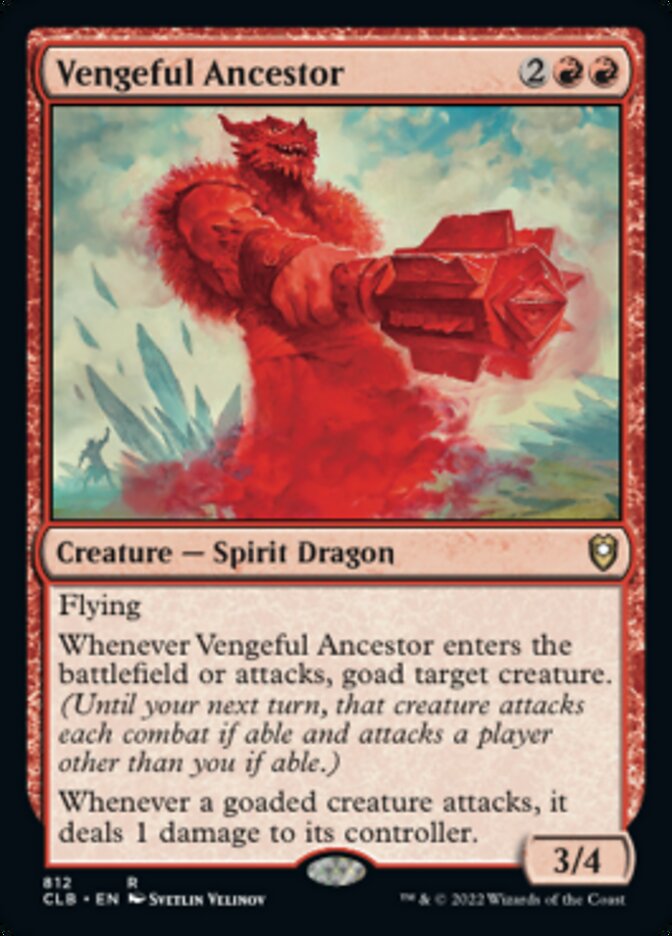 Vengeful Ancestor [Commander Legends: Battle for Baldur's Gate] | North Game Den