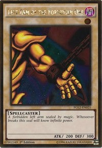 Left Arm of the Forbidden One [PGL2-EN025] Gold Rare | North Game Den