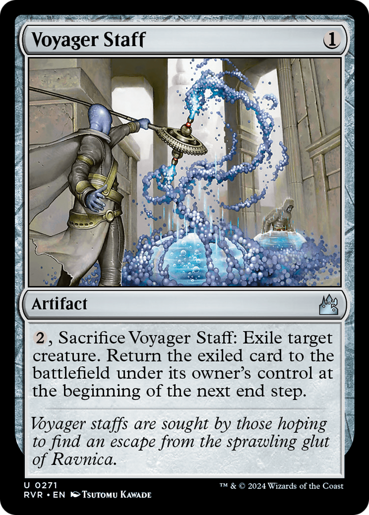 Voyager Staff [Ravnica Remastered] | North Game Den