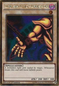 Right Arm of the Forbidden One [PGL2-EN024] Gold Rare | North Game Den