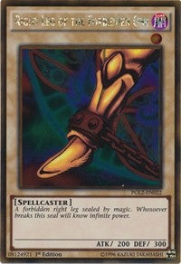 Right Leg of the Forbidden One [PGL2-EN022] Gold Rare | North Game Den