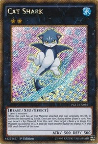 Cat Shark [PGL2-EN016] Gold Secret Rare | North Game Den