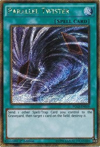 Parallel Twister [PGL2-EN019] Gold Secret Rare | North Game Den