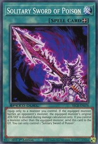 Solitary Sword of Poison [SBCB-EN078] Common | North Game Den