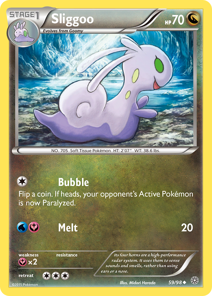 Sliggoo (59/98) [XY: Ancient Origins] | North Game Den