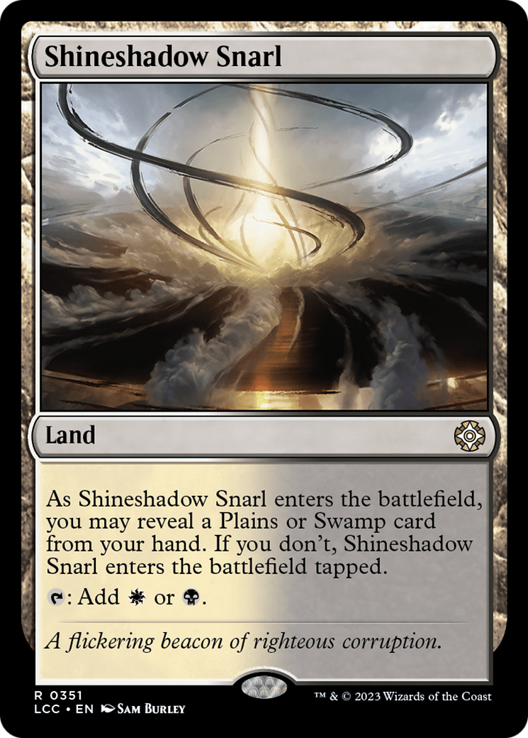 Shineshadow Snarl [The Lost Caverns of Ixalan Commander] | North Game Den