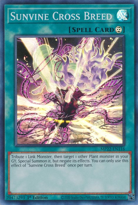 Sunvine Cross Breed [MP22-EN116] Super Rare | North Game Den