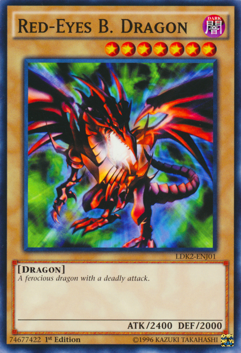 Red-Eyes B. Dragon [LDK2-ENJ01] Common | North Game Den