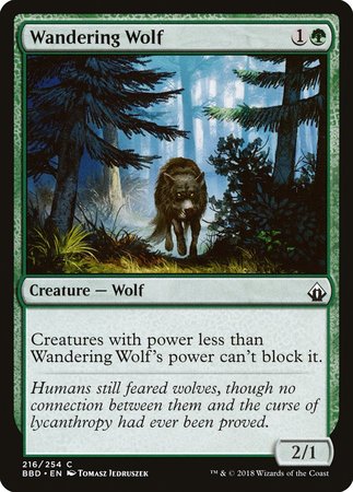 Wandering Wolf [Battlebond] | North Game Den