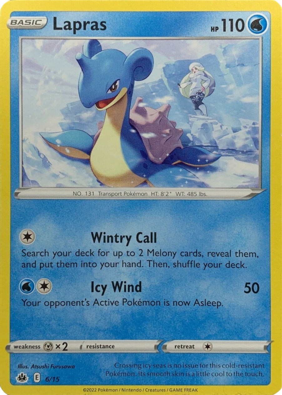 Lapras (6/15) [McDonald's Promos: Match Battle] | North Game Den