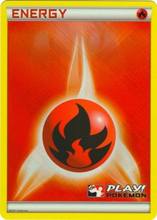 Fire Energy (2011 Play Pokemon Promo) [League & Championship Cards] | North Game Den