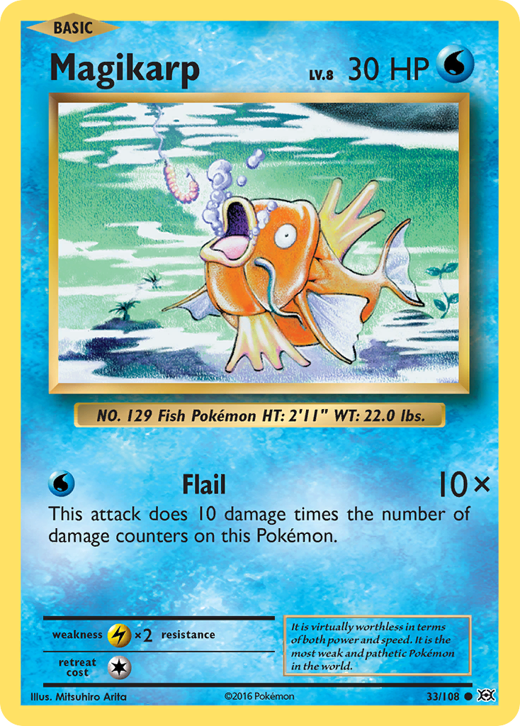 Magikarp (33/108) [XY: Evolutions] | North Game Den