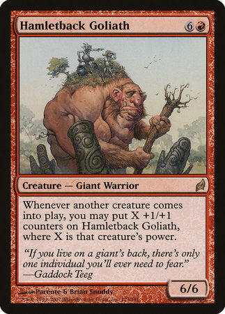Hamletback Goliath [Lorwyn] | North Game Den