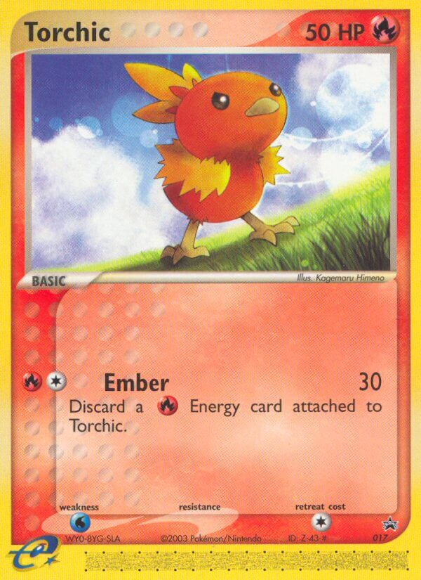 Torchic (017) [Nintendo: Black Star Promos] | North Game Den