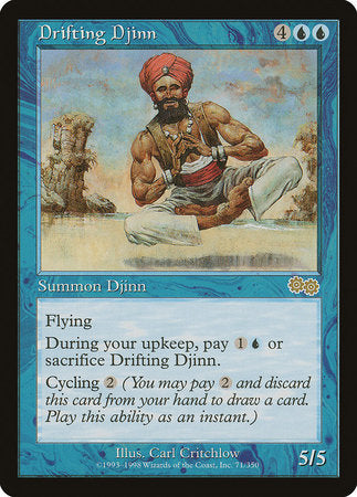 Drifting Djinn [Urza's Saga] | North Game Den