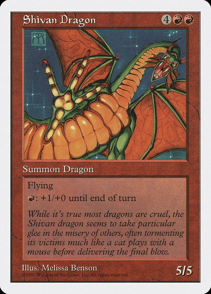 Shivan Dragon [Fifth Edition] | North Game Den