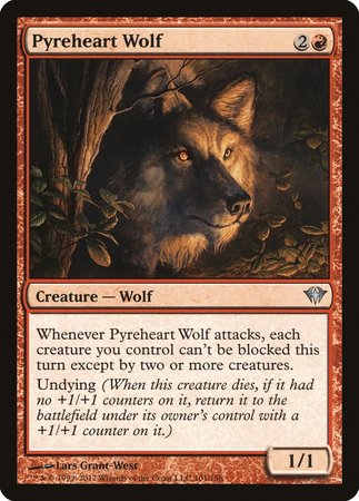 Pyreheart Wolf [Dark Ascension] | North Game Den