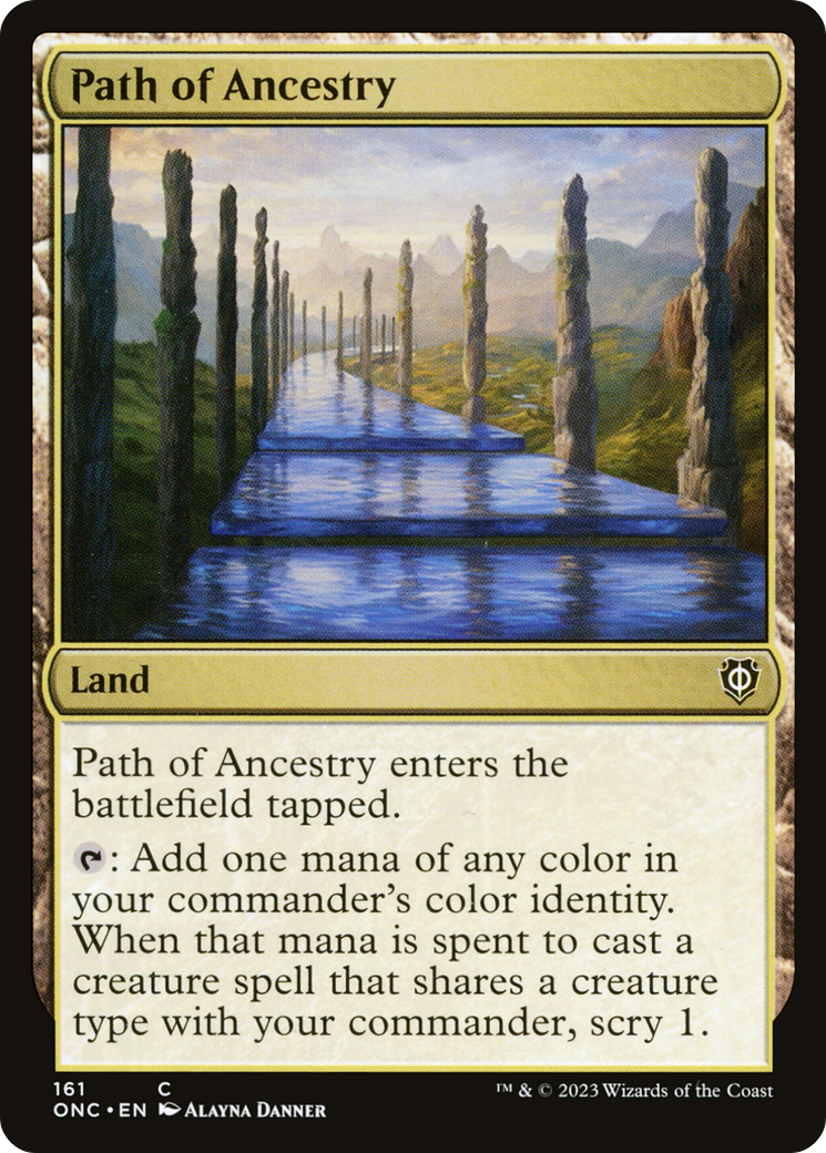 Path of Ancestry [Phyrexia: All Will Be One Commander] | North Game Den