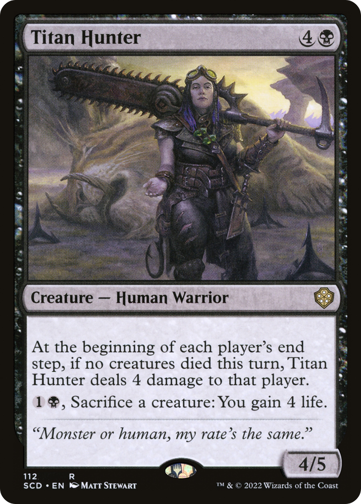 Titan Hunter [Starter Commander Decks] | North Game Den