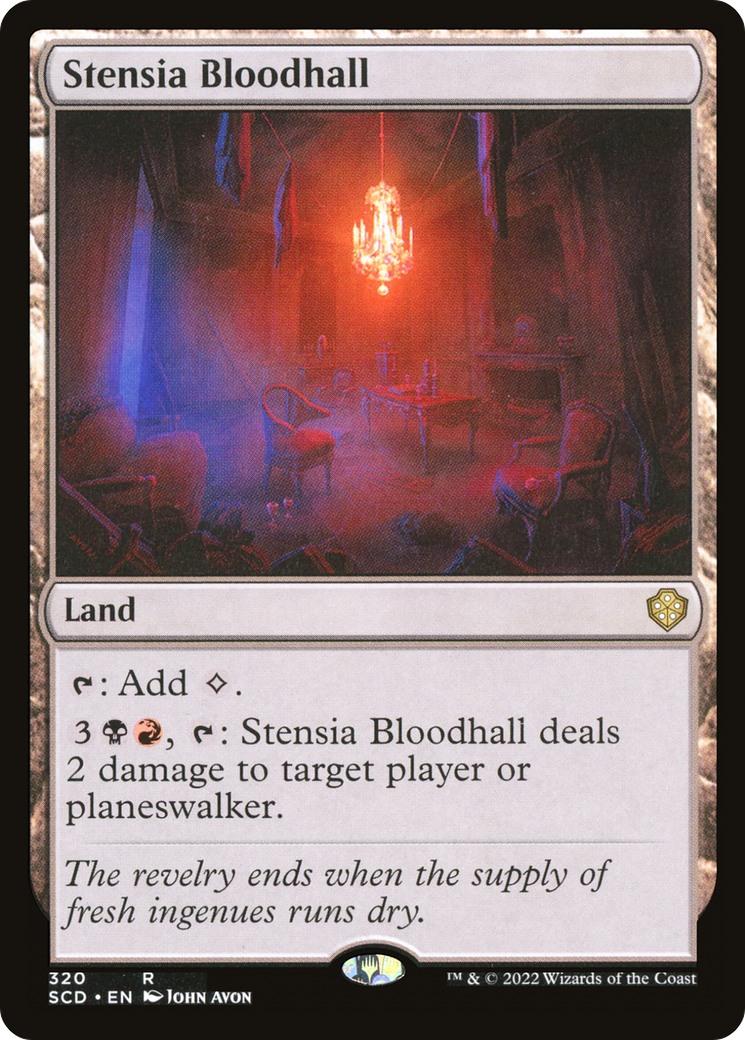 Stensia Bloodhall [Starter Commander Decks] | North Game Den