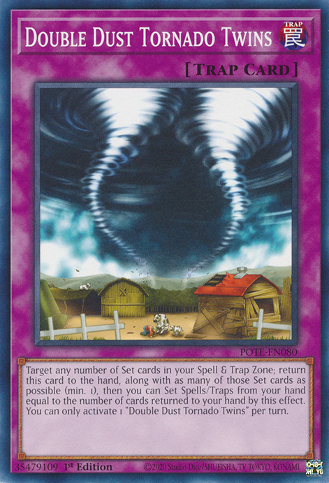 Double Dust Tornado Twins [POTE-EN080] Common | North Game Den