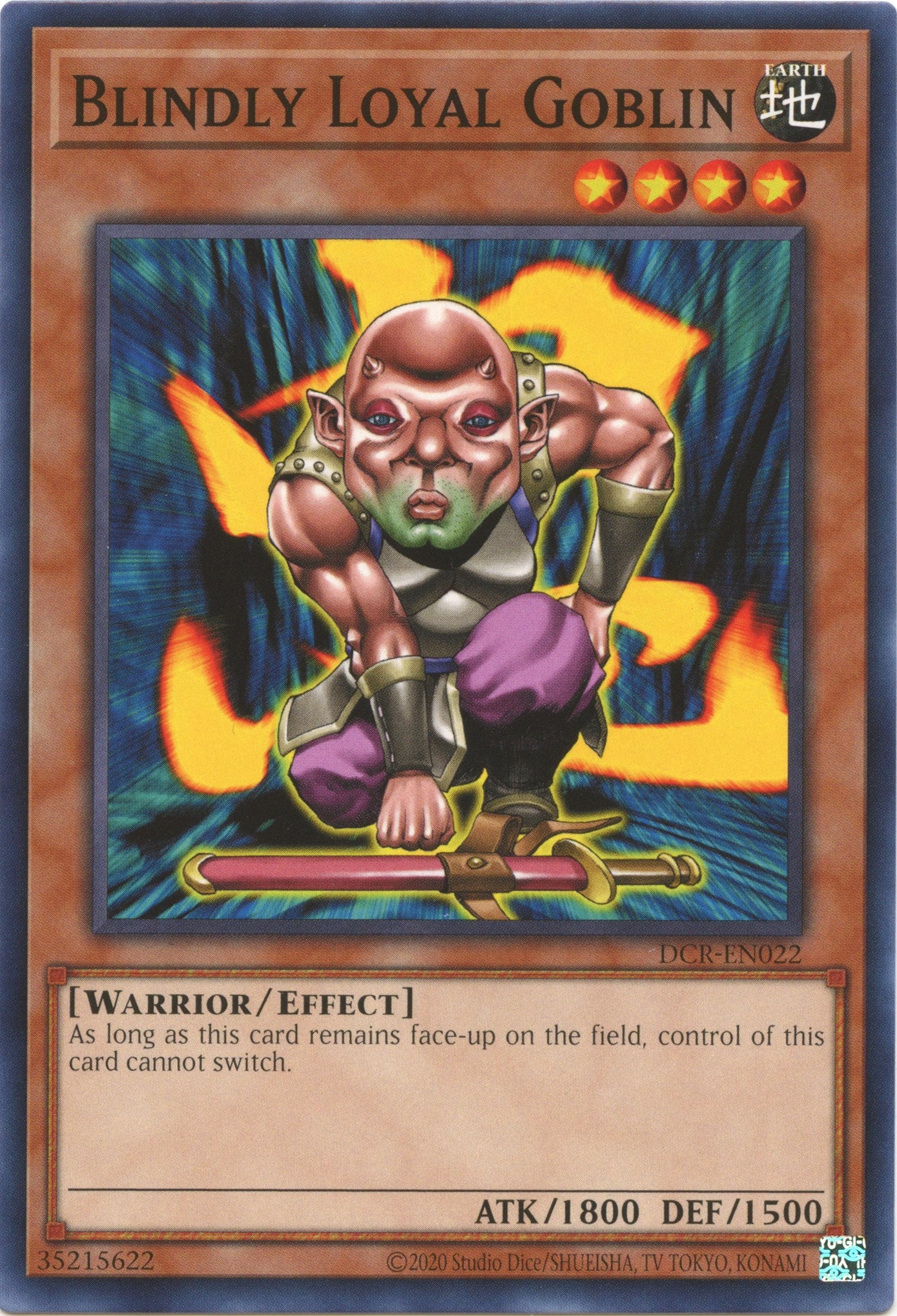 Blindly Loyal Goblin (25th Anniversary) [DCR-EN022] Common | North Game Den