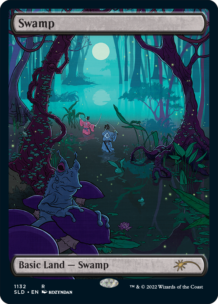 Swamp (1132) (Full-Art) [Secret Lair Drop Series] | North Game Den