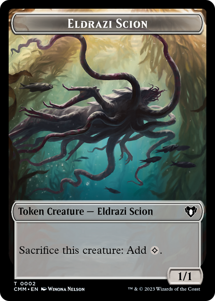 Eldrazi Scion Token [Commander Masters Tokens] | North Game Den