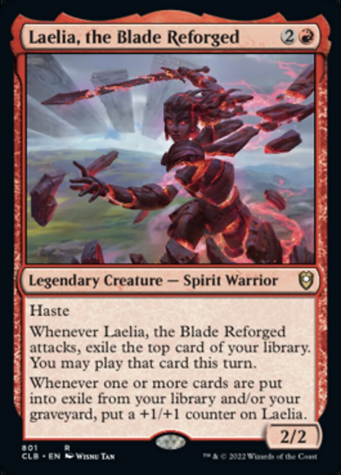 Laelia, the Blade Reforged [Commander Legends: Battle for Baldur's Gate] | North Game Den