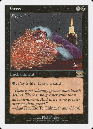 Greed [Classic Sixth Edition] | North Game Den