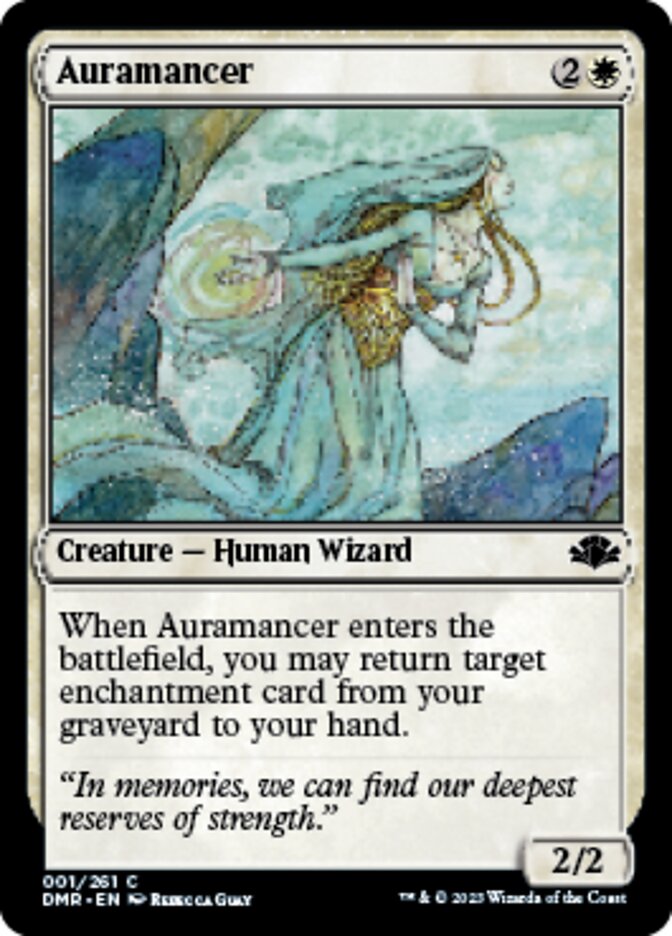 Auramancer [Dominaria Remastered] | North Game Den