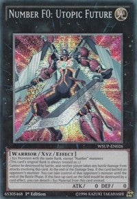 Number F0: Utopic Future [WSUP-EN026] Prismatic Secret Rare | North Game Den